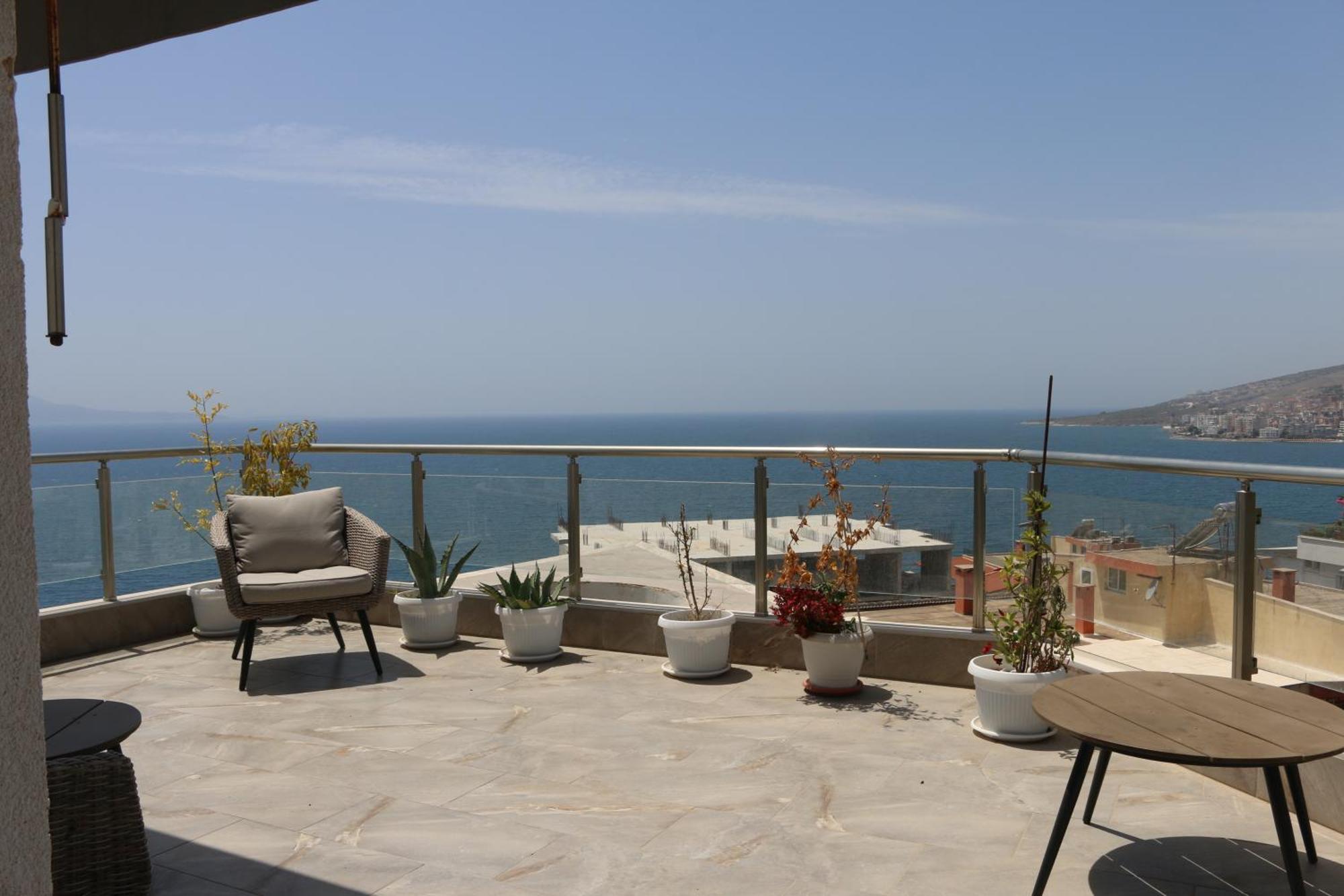Infinity Sea View Penthouse Apartamento Sarandë Exterior foto